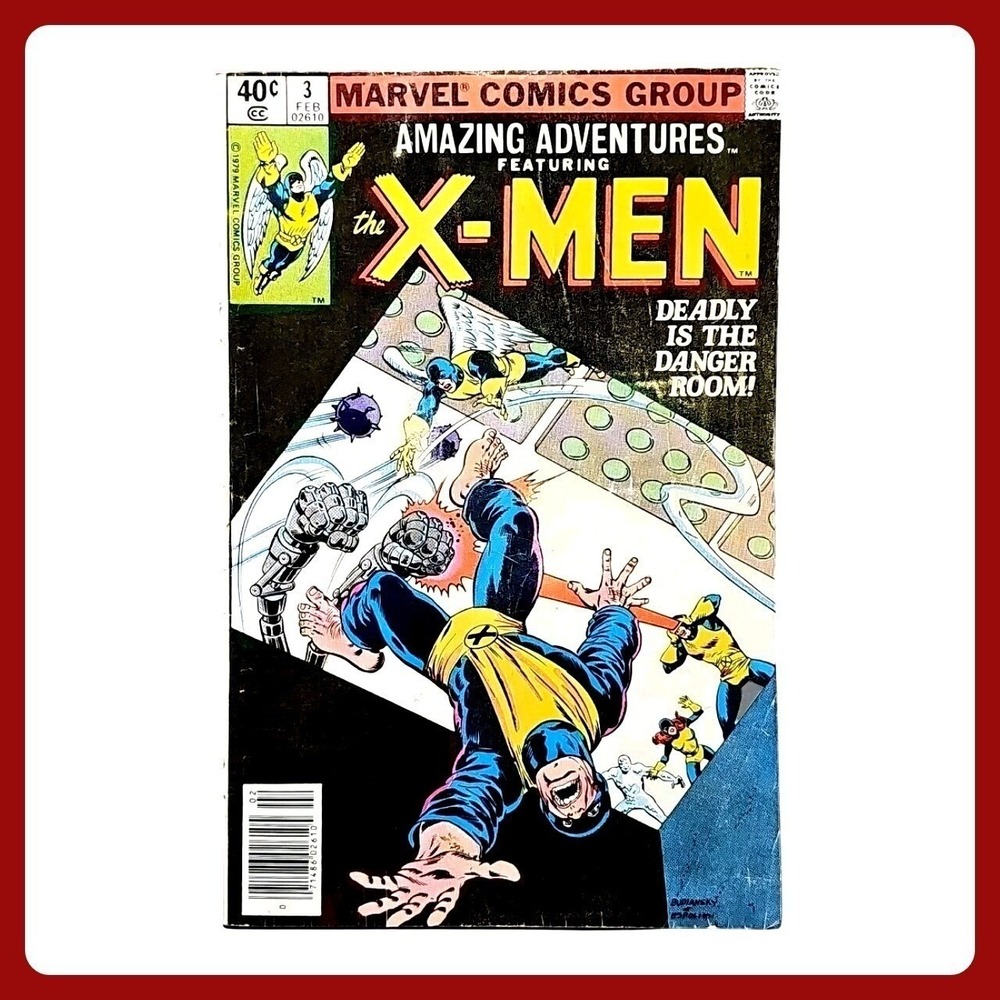 Amazing Adventures 3 X-Men Vol 2 Bronze Age Feb 1980 Marvel Comic Book Comics